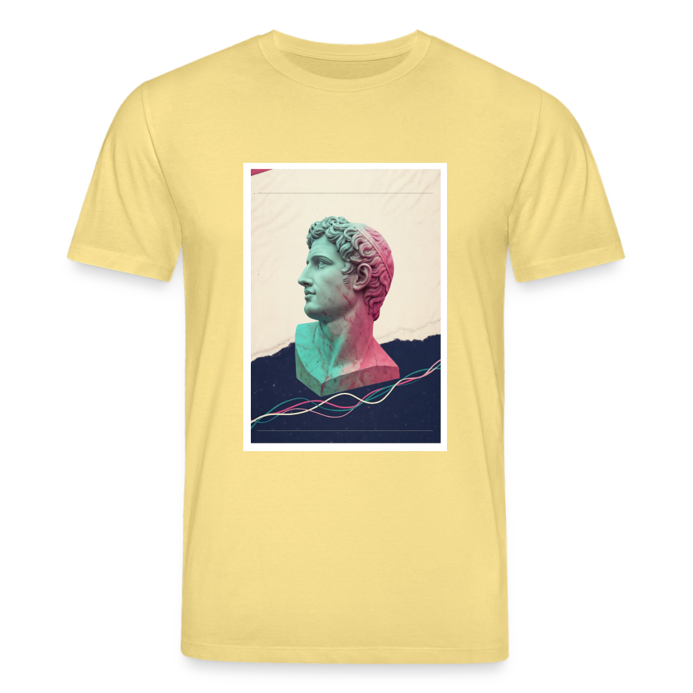 Unisex Organic T-Shirt ABSTRACT - viva yellow 