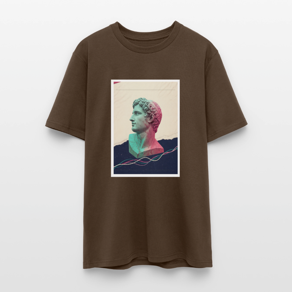 Unisex Organic T-Shirt ABSTRACT - mocha