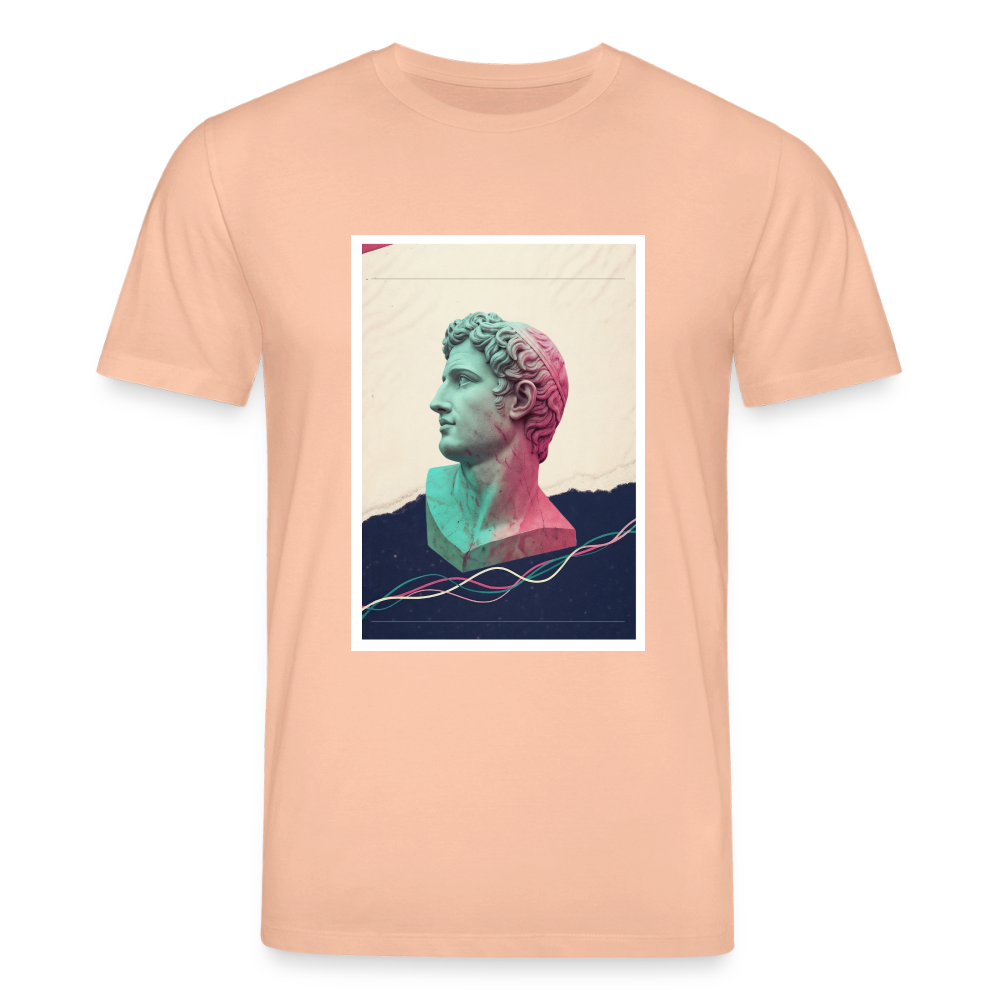 Unisex Organic T-Shirt ABSTRACT - peach