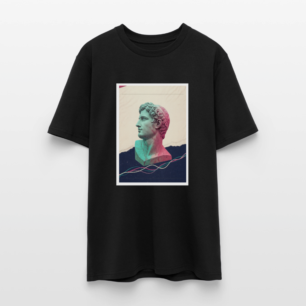 Unisex Organic T-Shirt ABSTRACT - black