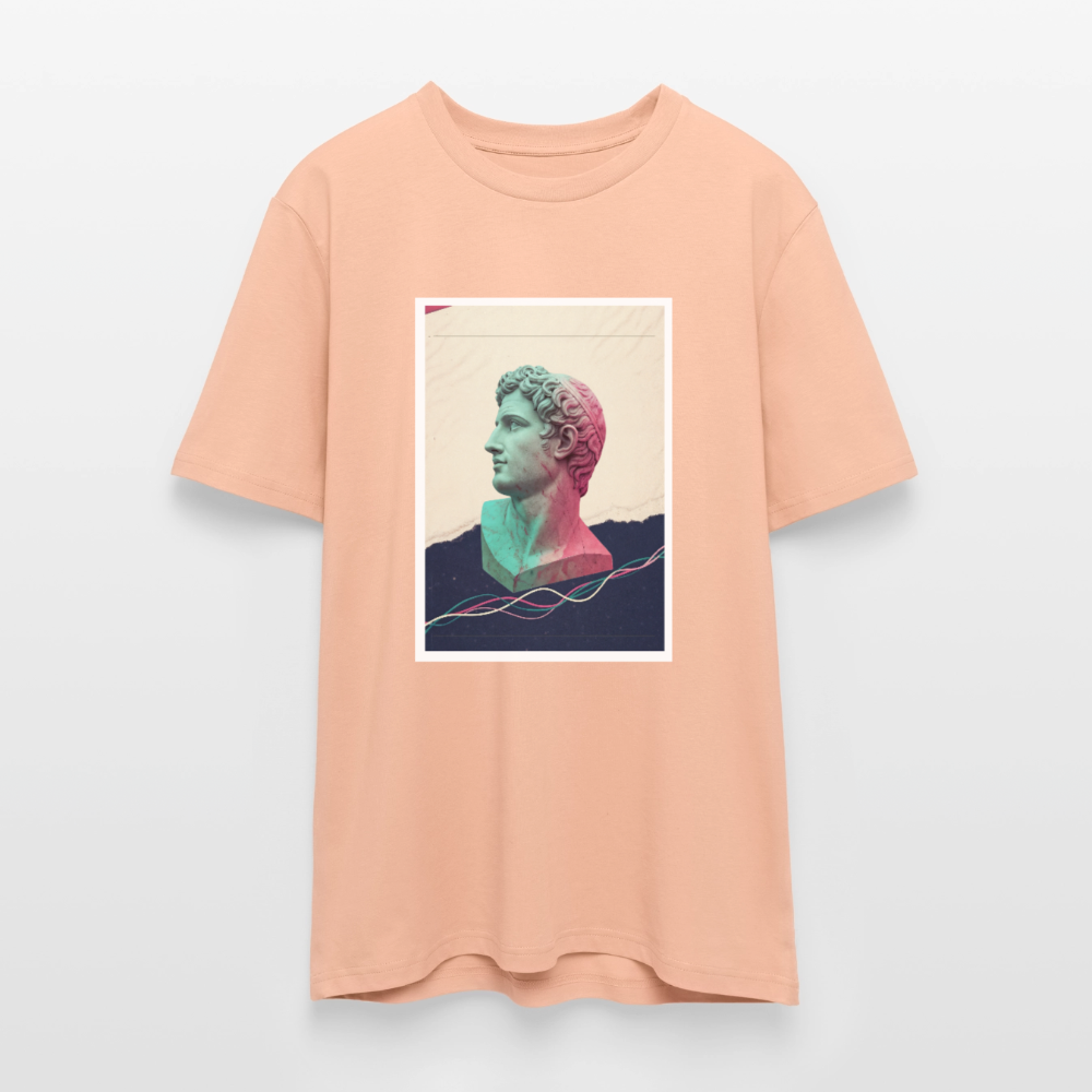 Unisex Organic T-Shirt ABSTRACT - peach