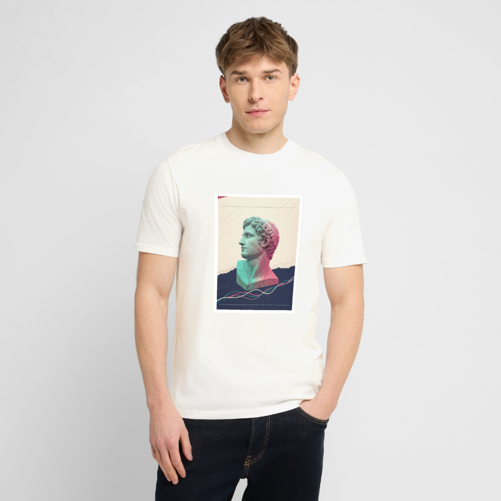 Unisex Organic T-Shirt ABSTRACT - natural white