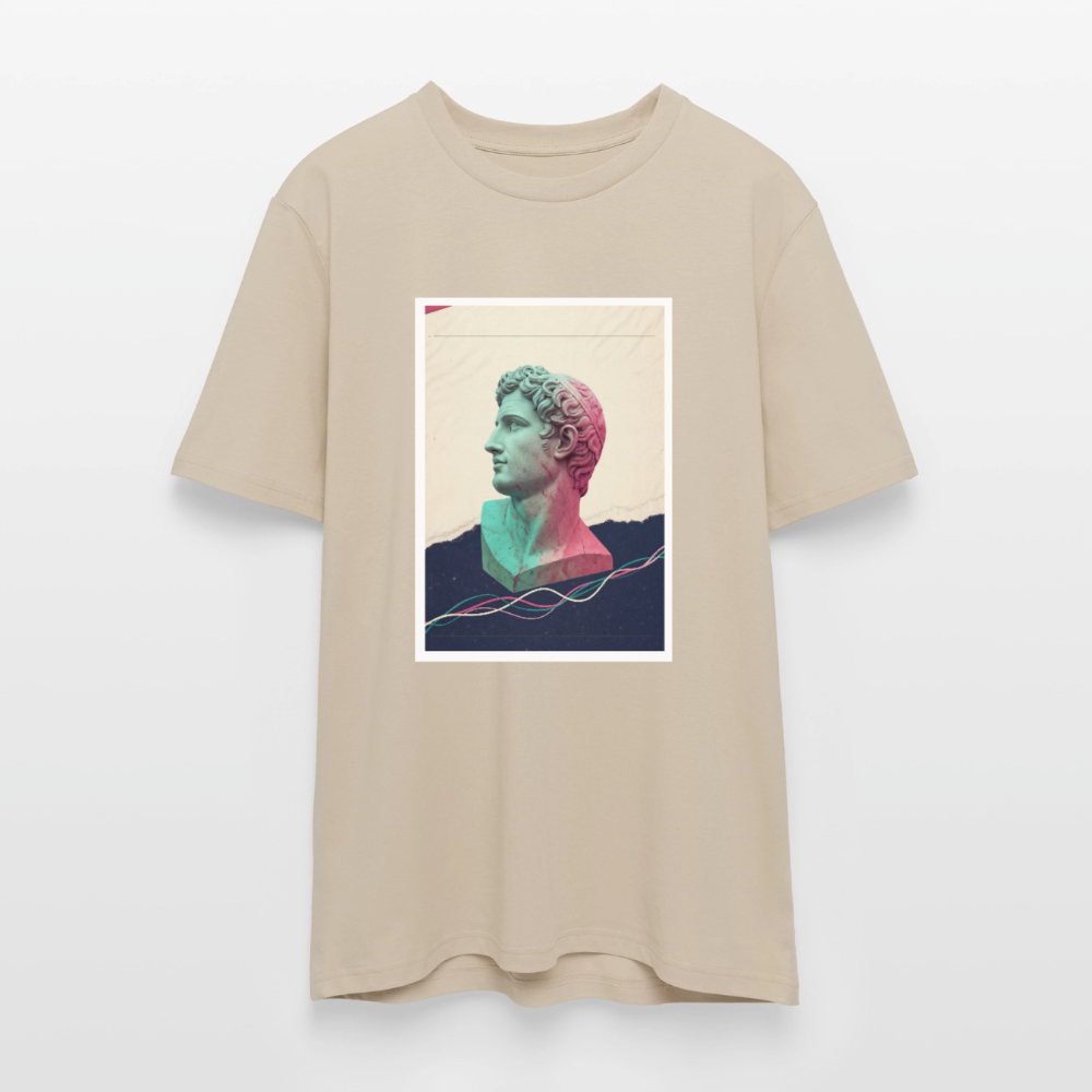 Unisex Organic T-Shirt ABSTRACT - beige