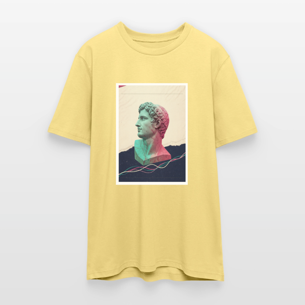 Unisex Organic T-Shirt ABSTRACT - viva yellow 