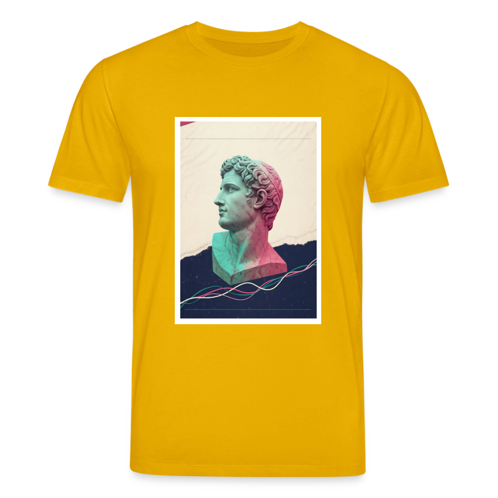 Unisex Organic T-Shirt ABSTRACT - spectra yellow