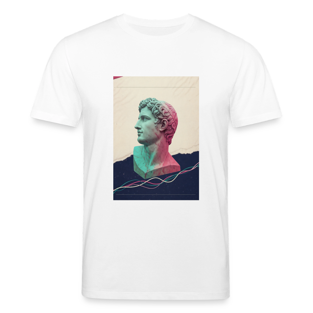 Unisex Organic T-Shirt ABSTRACT - white