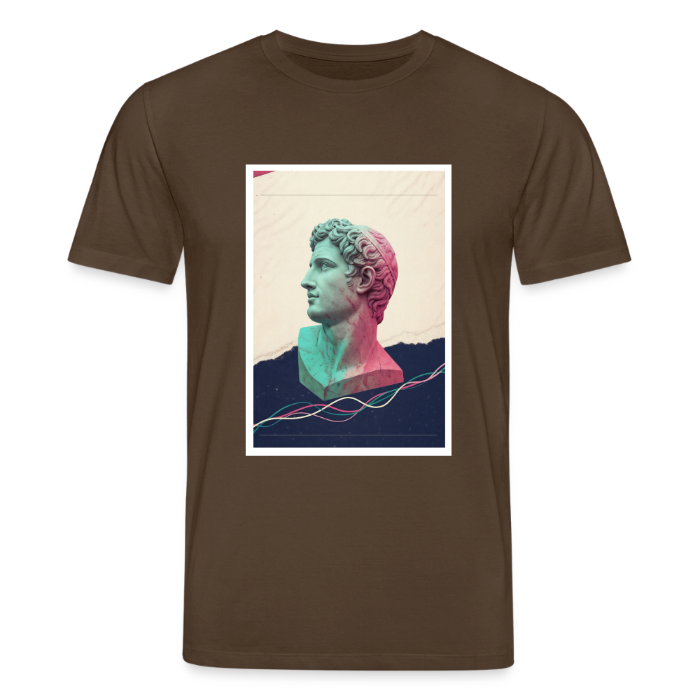 Unisex Organic T-Shirt ABSTRACT - mocha