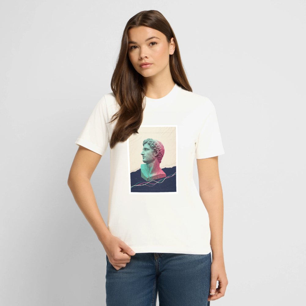 Unisex Organic T-Shirt ABSTRACT - natural white