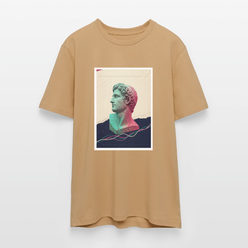 Unisex Organic T-Shirt ABSTRACT - caramel 