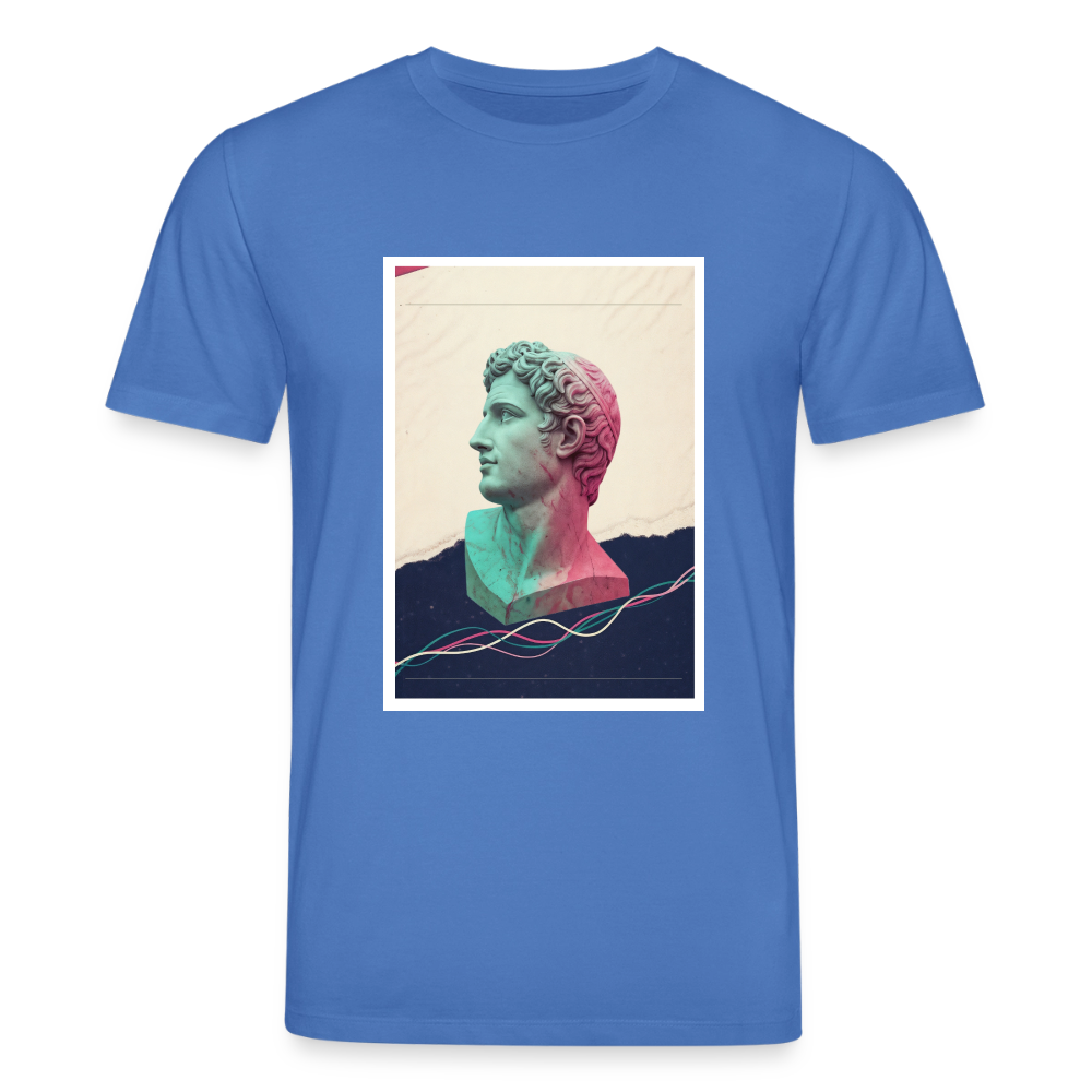 Unisex Organic T-Shirt ABSTRACT - mindful blue