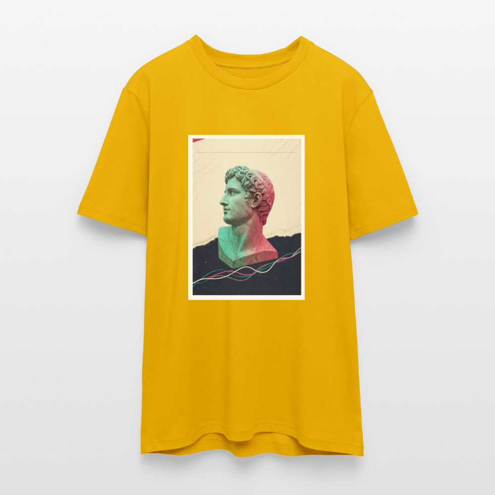 Unisex Organic T-Shirt ABSTRACT - spectra yellow