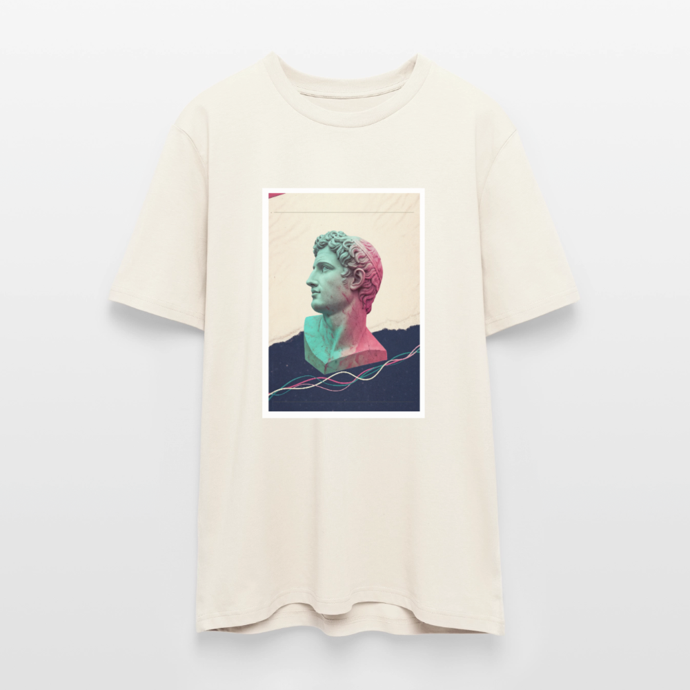 Unisex Organic T-Shirt ABSTRACT - natural white